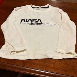 Kids Cream Long Sleeve Shirt